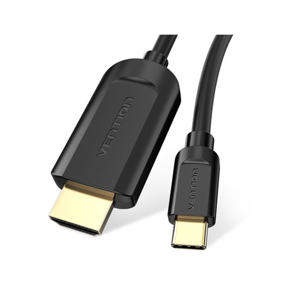 Vention Type-C To HDMI Cable 2m Black Vention Type-C To HDMI Cable 2m Black